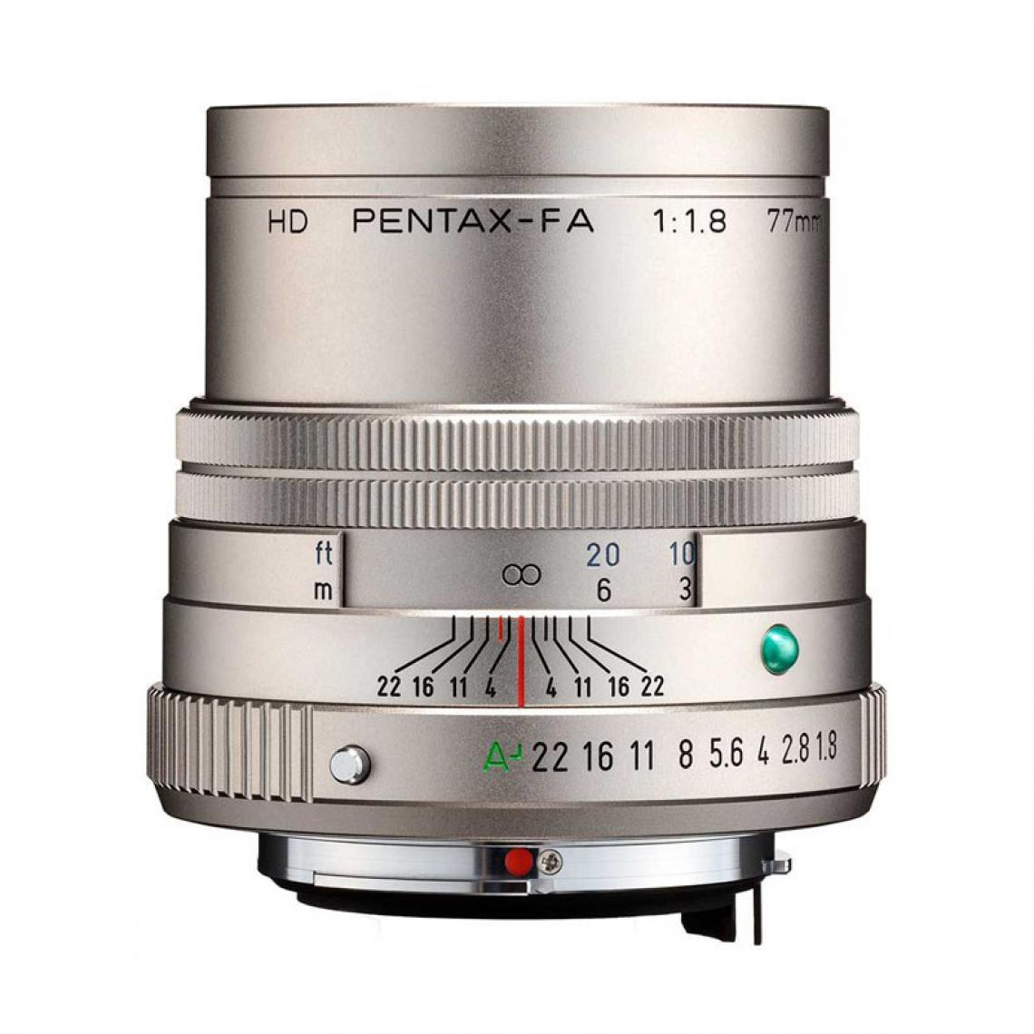 Pentax - PENTAX Objectif HD FA 77mm F1.8 Limited Silver - Objectif Photo