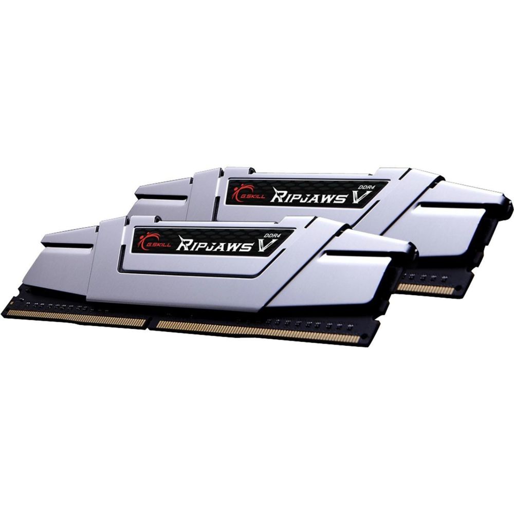 G.Skill - Ripjaws V - 2 x 8 Go - DDR4 2400 MHz CL15 - Argent - RAM PC Fixe
