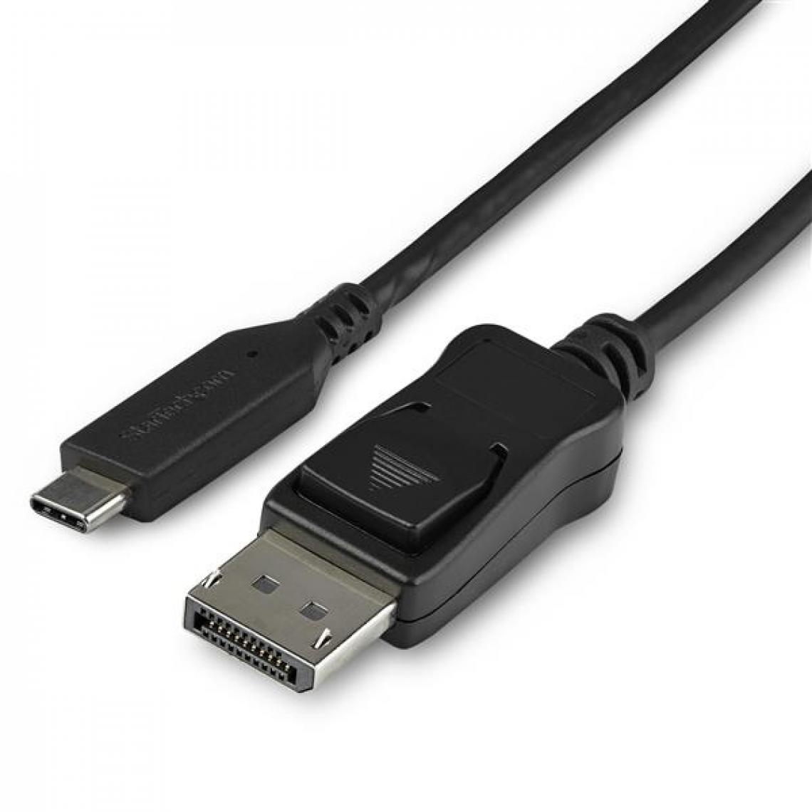 Startech - StarTech.com CDP2DP141MB câble vidéo et adaptateur 1 m DisplayPort USB Type-C Noir - Hub