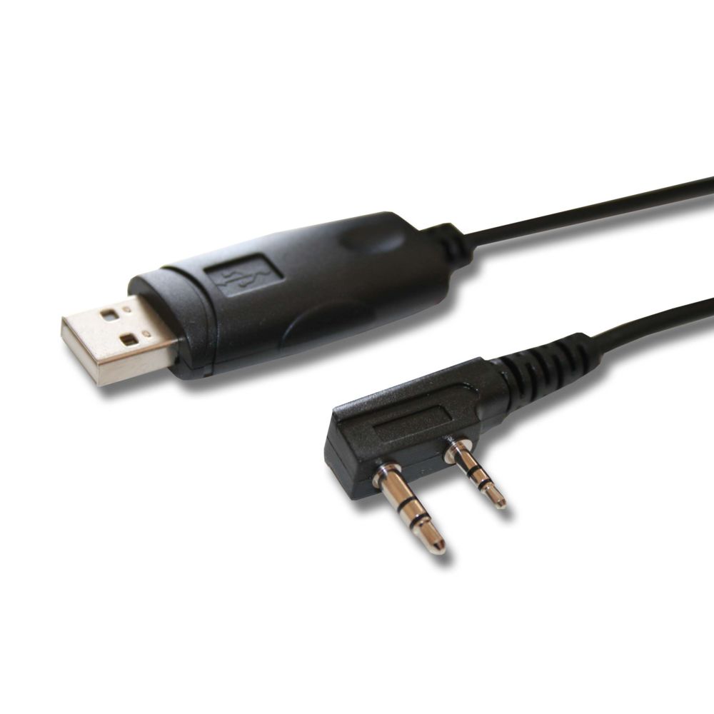 Vhbw - vhbw Câble USB de programmation compatible avec Kenwood TK-240, TK-240D, TK-248, TK-250, TK-260, TK-260G, TK-270, TK-270G, TK-272 appareils radio noir - Accessoires alimentation