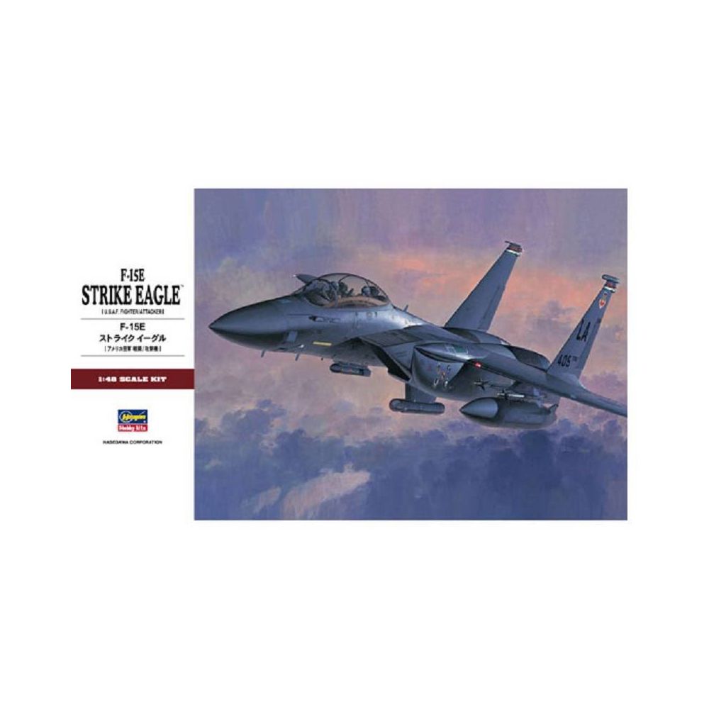 Hasegawa - Maquette Avion F-15e Strike Eagle - Avions
