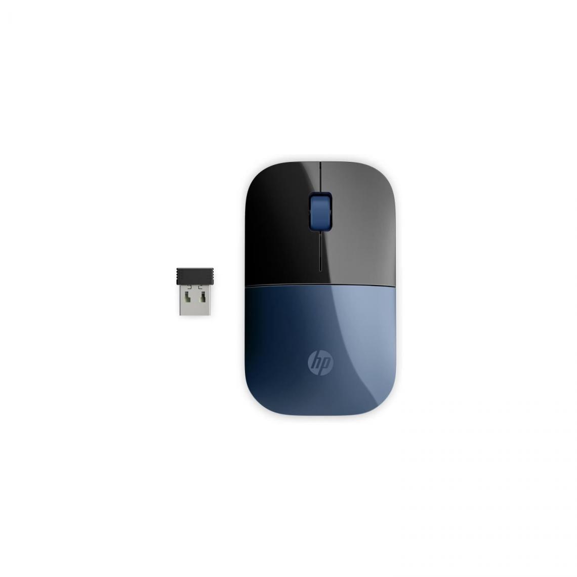 Hp - HP Z3700 Wireless Mouse - Lumiere Blue - Souris