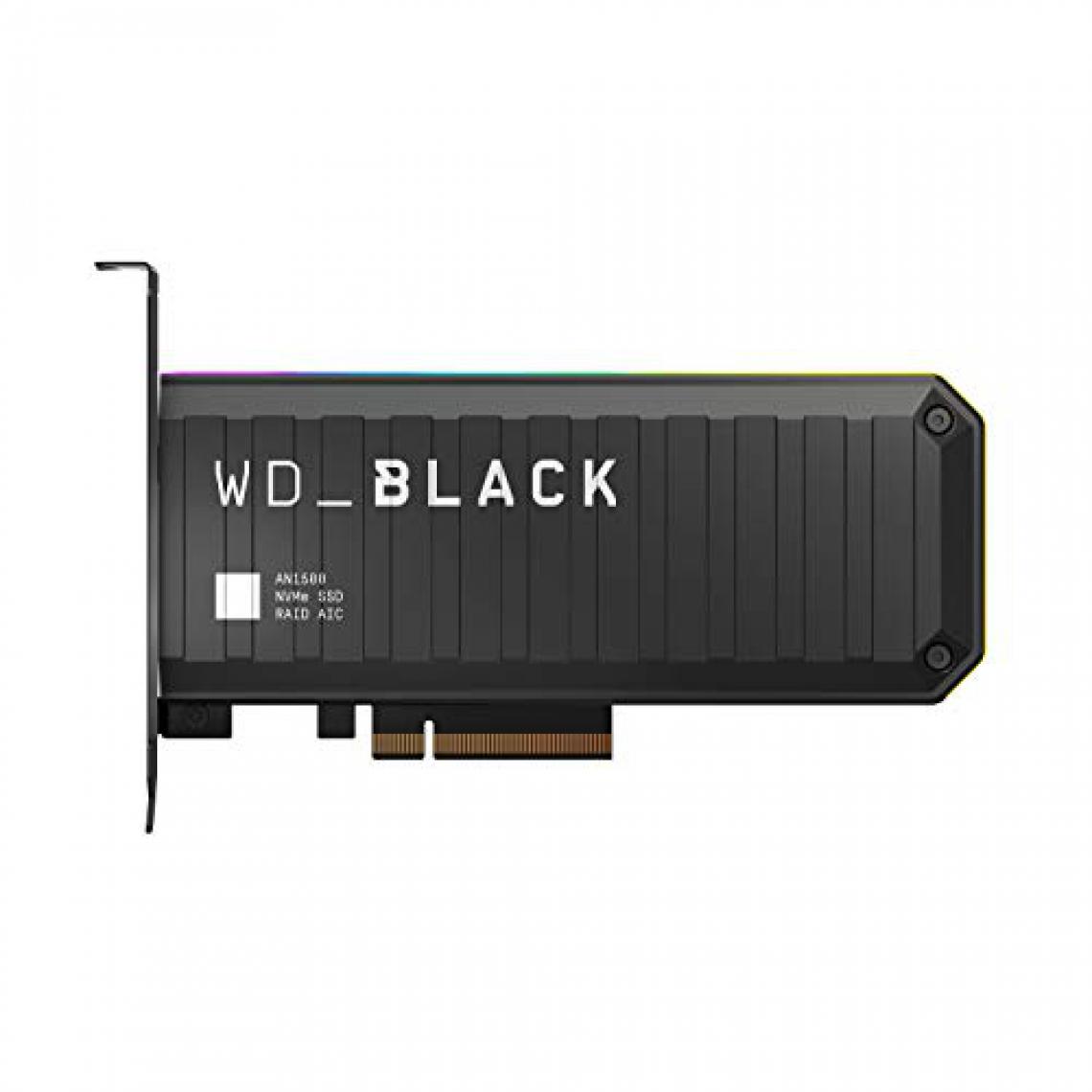 Western Digital - WD Black 1To AN1500 NVMe SSD Add-In-Card WD Black 1To AN1500 NVMe SSD Add-In-Card PCIe Gen3 x8 internal single-packed - SSD Interne