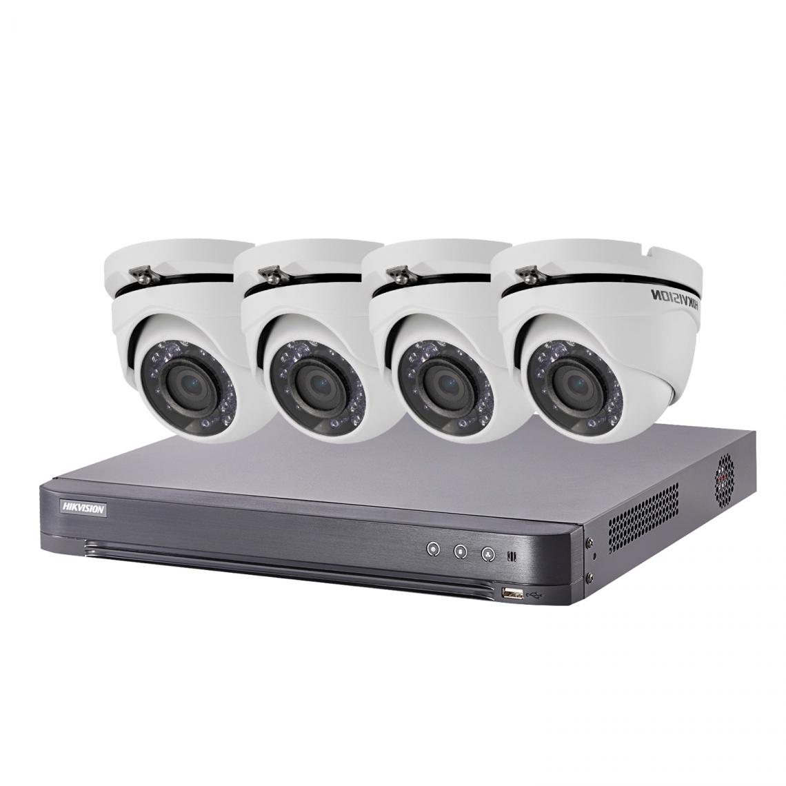 Hikvision - HIK-4DOM-THD-002 Hikvision - Caméra de surveillance connectée