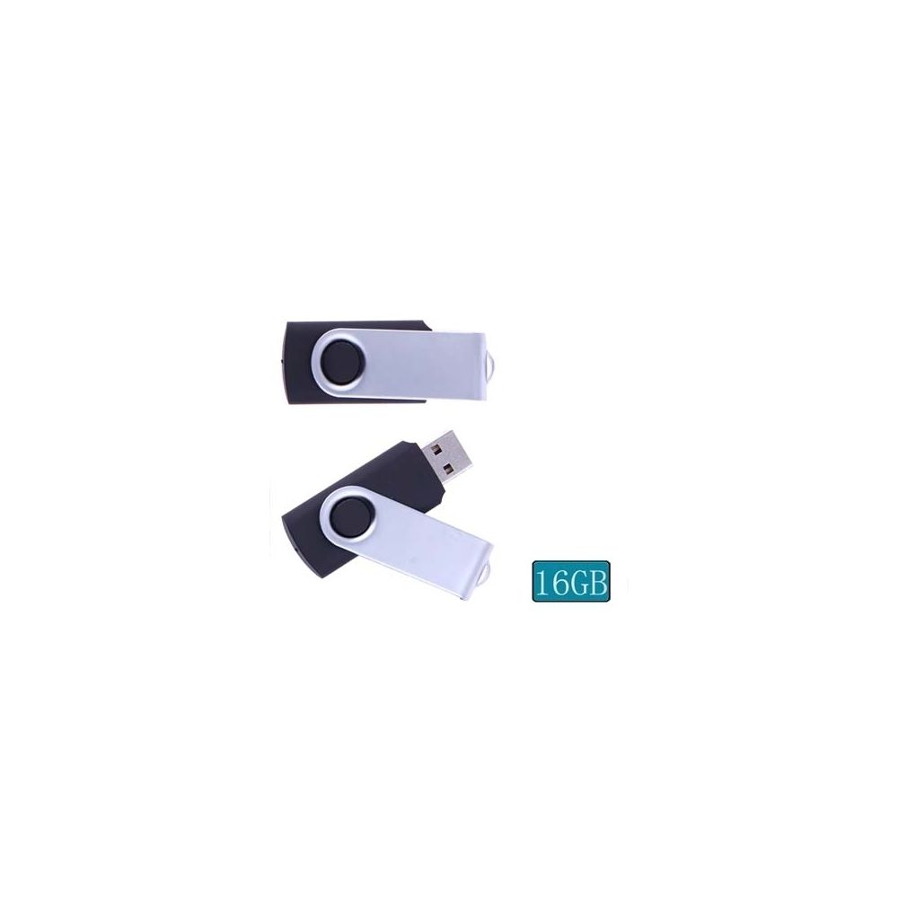 Wewoo - Clé USB noir Disque Flash Twister USB2.0 de 16 Go - Clés USB