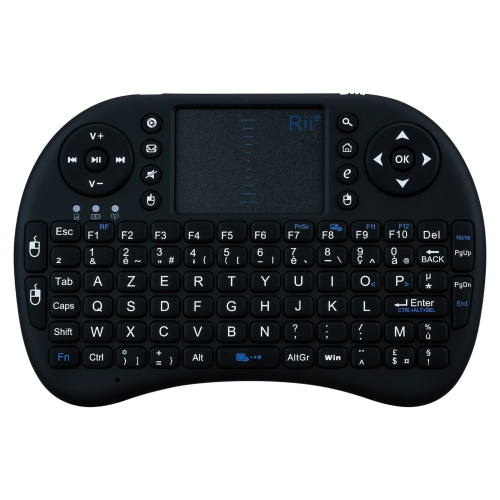 Shot - Mini clavier Bluetooth pour ALCATEL Onetouch Idol 3 4,7"" Smartphone Sans Fil AZERTY Rechargeable (NOIR) - Clavier