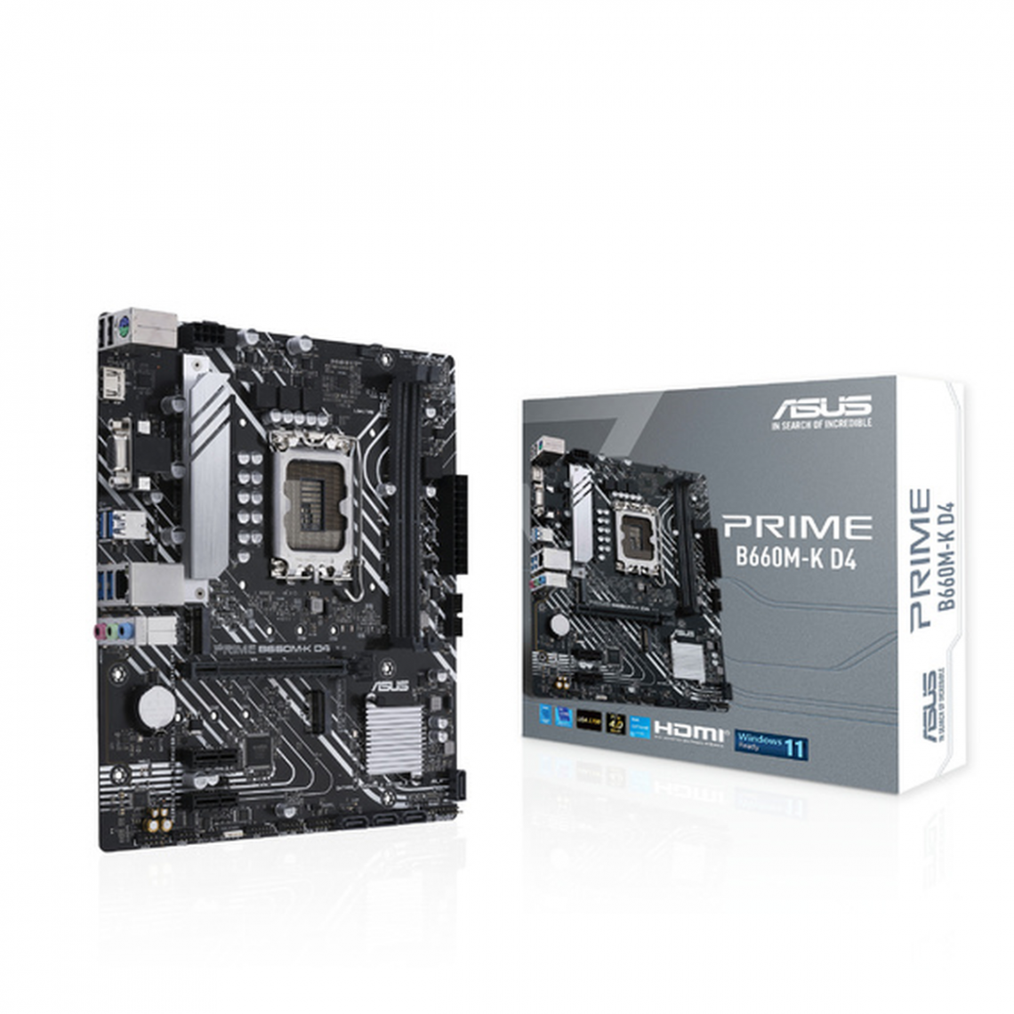 Asus - PRIME B660M-K D4 - Carte mère Intel