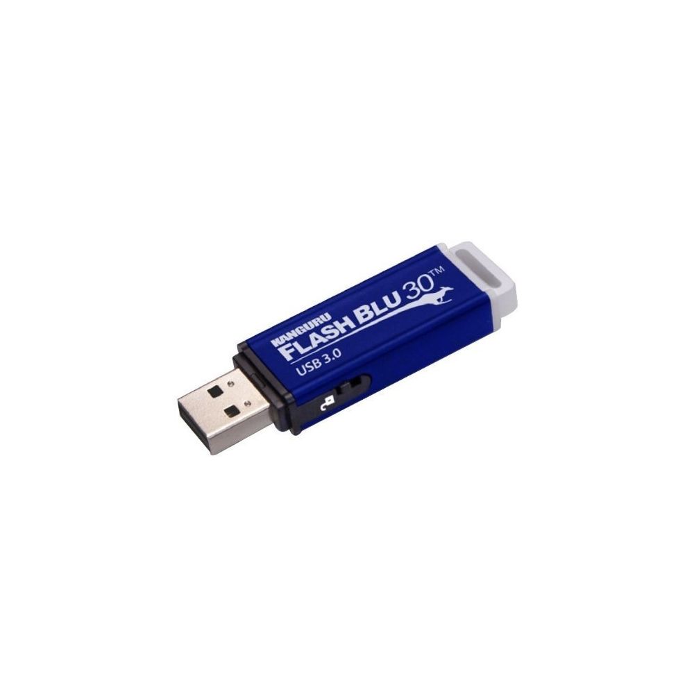 Kanguru - Kanguru FlashBlu30 Clé USB 3.0 16 Go Bleu - Clés USB