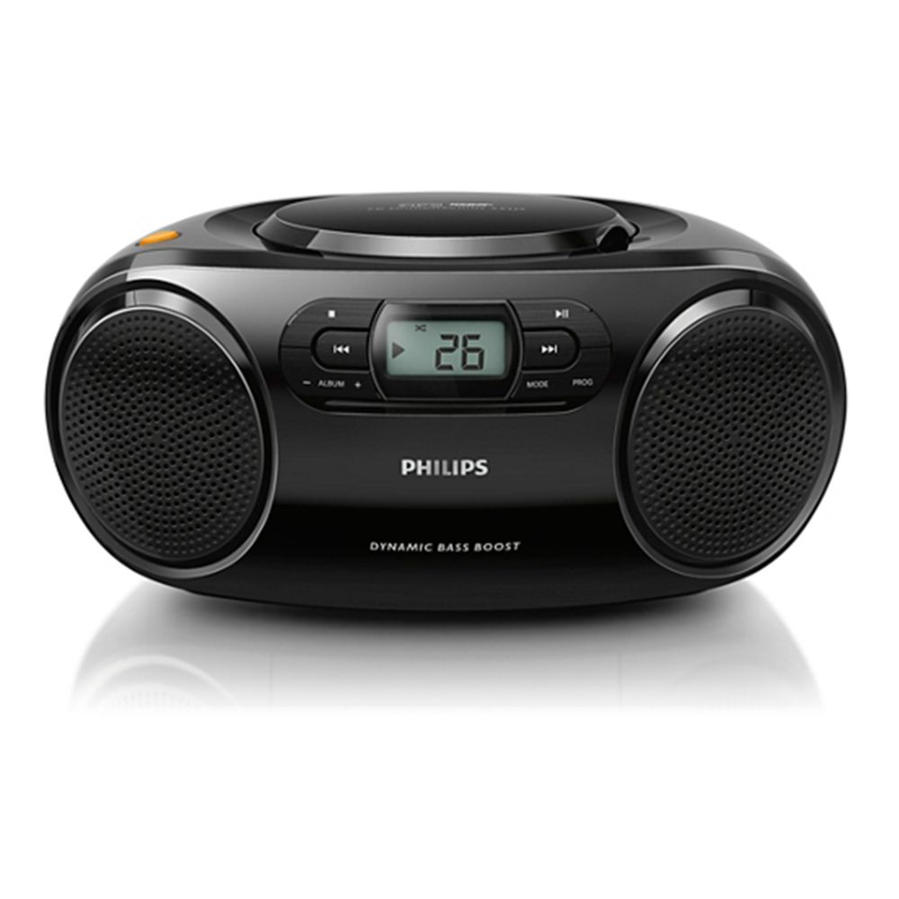 Philips - Radio réveil AZ320/12 - Noir - Radio
