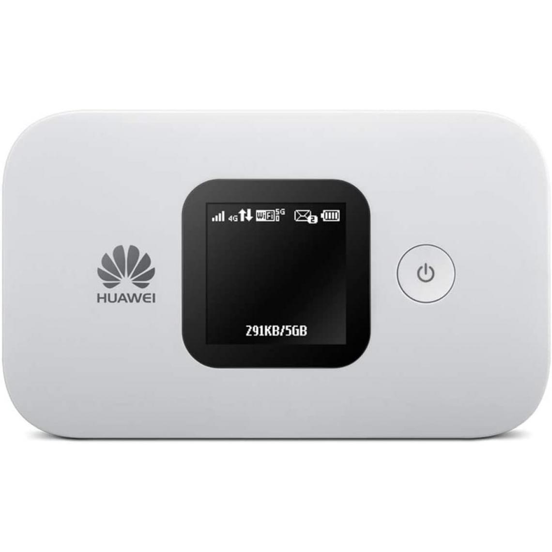 Chrono - Huawei E5577-320 4G LTE 150 mégabit/s Modem Hotspot WiFi USB, Batterie 1.500 mAh, 2 x TS9ï¼Blanc - Modem / Routeur / Points d'accès