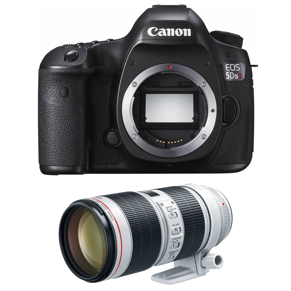 Canon - CANON EOS 5DSR + EF 70-200mm F2.8L IS III USM - Reflex Grand Public