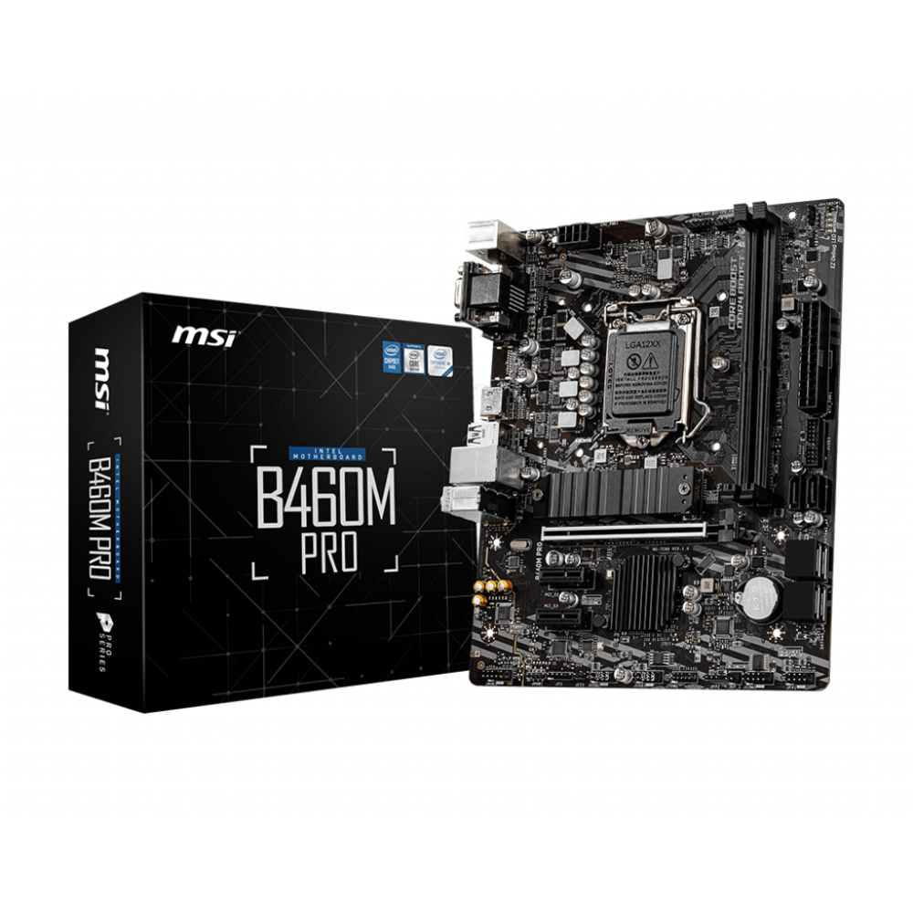 Msi - INTEL B460M PRO - Micro-ATX - Carte mère Intel