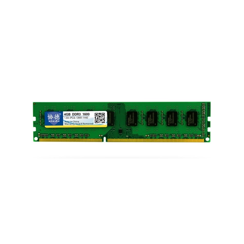 Wewoo - Mémoire vive RAM DDR3 1600 MHz 4 Go Module de spéciale AMD spécial pour PC bureau - RAM PC Fixe