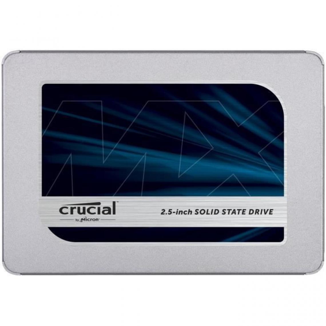 Crucial - CRUCIAL - Disque SSD Interne - MX500 - 2To - 2,5 (CT2000MX500SSD1) - Disque Dur interne