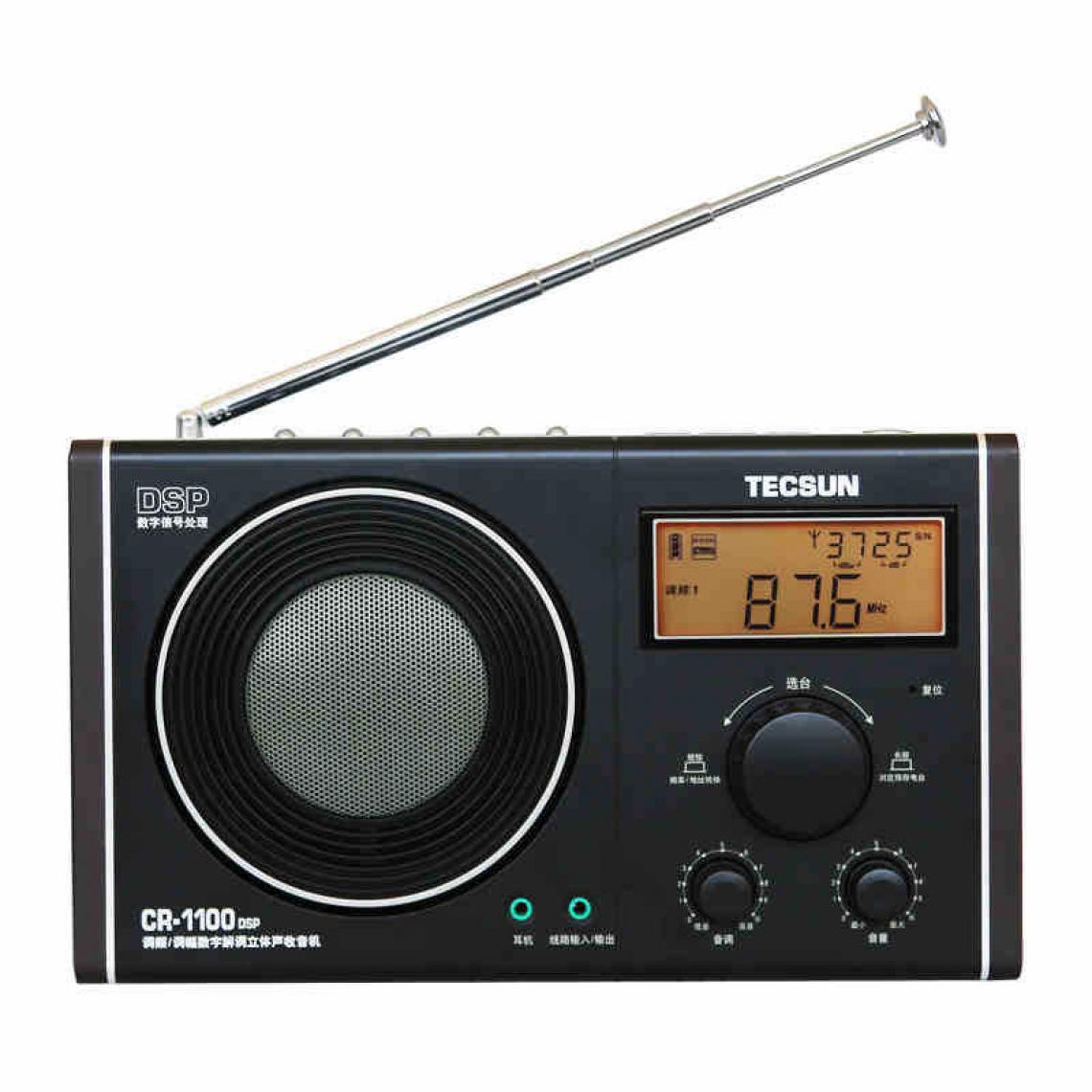 Universal - Cr 1100 DSP AM/FM radio stéréo radio FM portable rétro 87108 MHz/65108 MHz/5221620 kHz AM/FM radio stéréo | - Radio