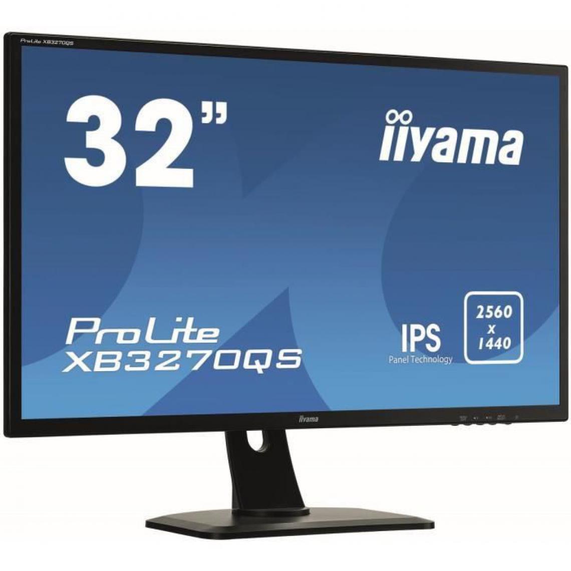 Iiyama - Ecran 32 pouces ProLite XB3270QS-B1 - Moniteur PC