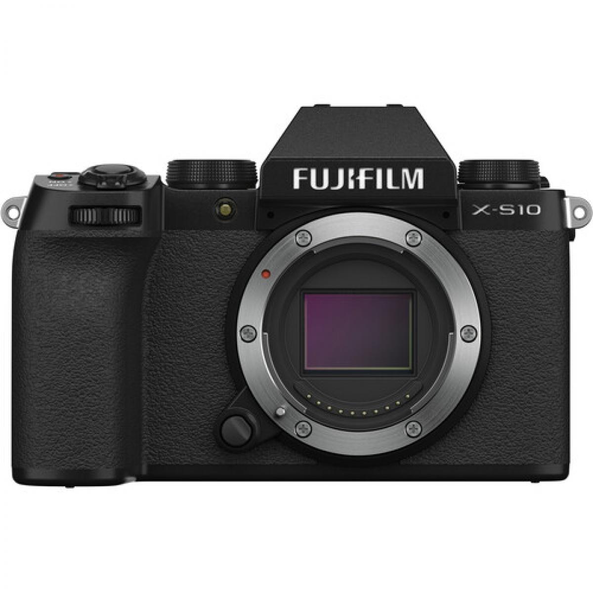 Fujifilm - Appareil photo numérique sans miroir FUJIFILM X-S10 (boîtier uniquement) - Appareil Hybride