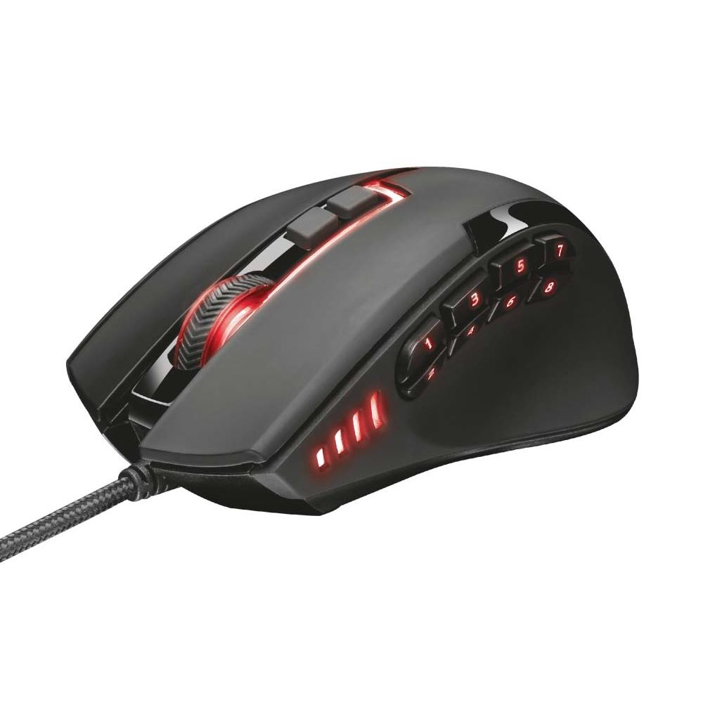 Trust - Trust GXT164 SIKANDA MMO MOUSE - Pack Clavier Souris