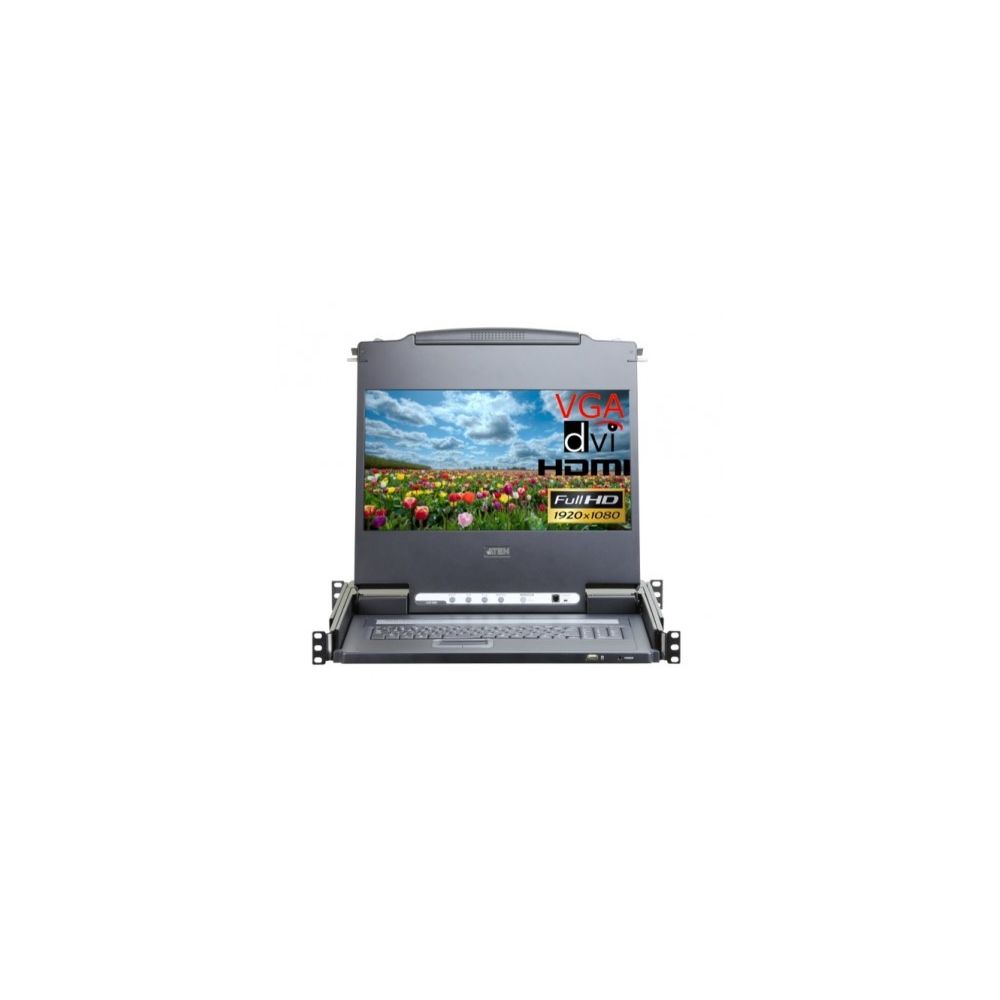 Aten - Aten CL6700MW console LCD HDMI-DVI-VGA/USB Full HD 1080P - Switch KVM
