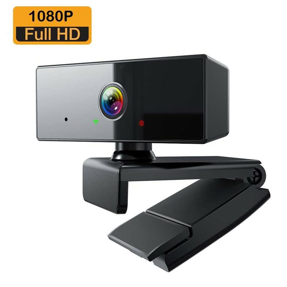 marque generique - Webcam Full HD 1080P caméra Web avec Microphone à réduction de bruit grand écran Flexible USB caméra d'ordinateur pour PC Mac ordinateur portable enregistrement d'appels vidéo - Webcam