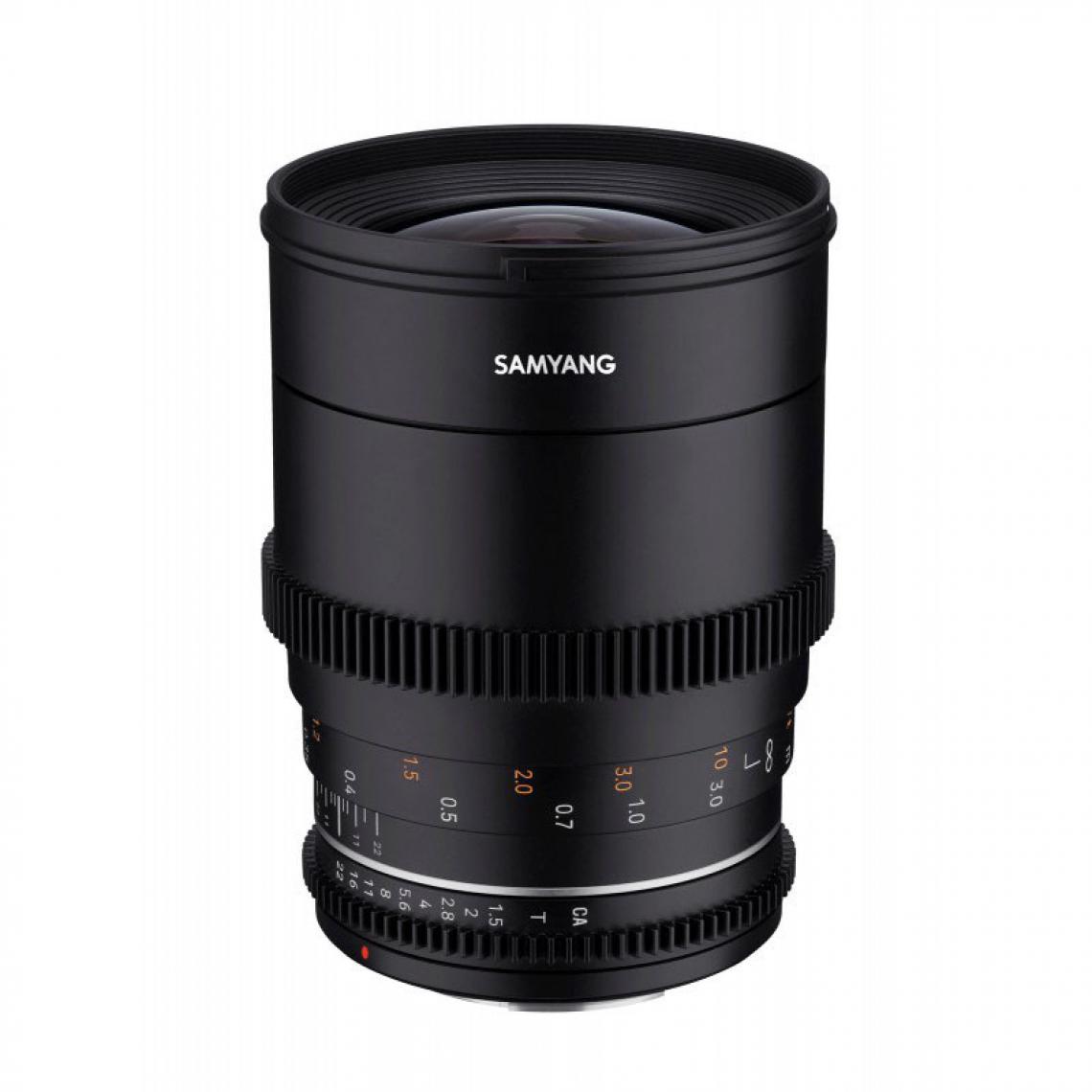 Samyang - SAMYANG Objectif vidéo VDSLR 35mm T1.5 MK2 Canon EF - Objectif Photo