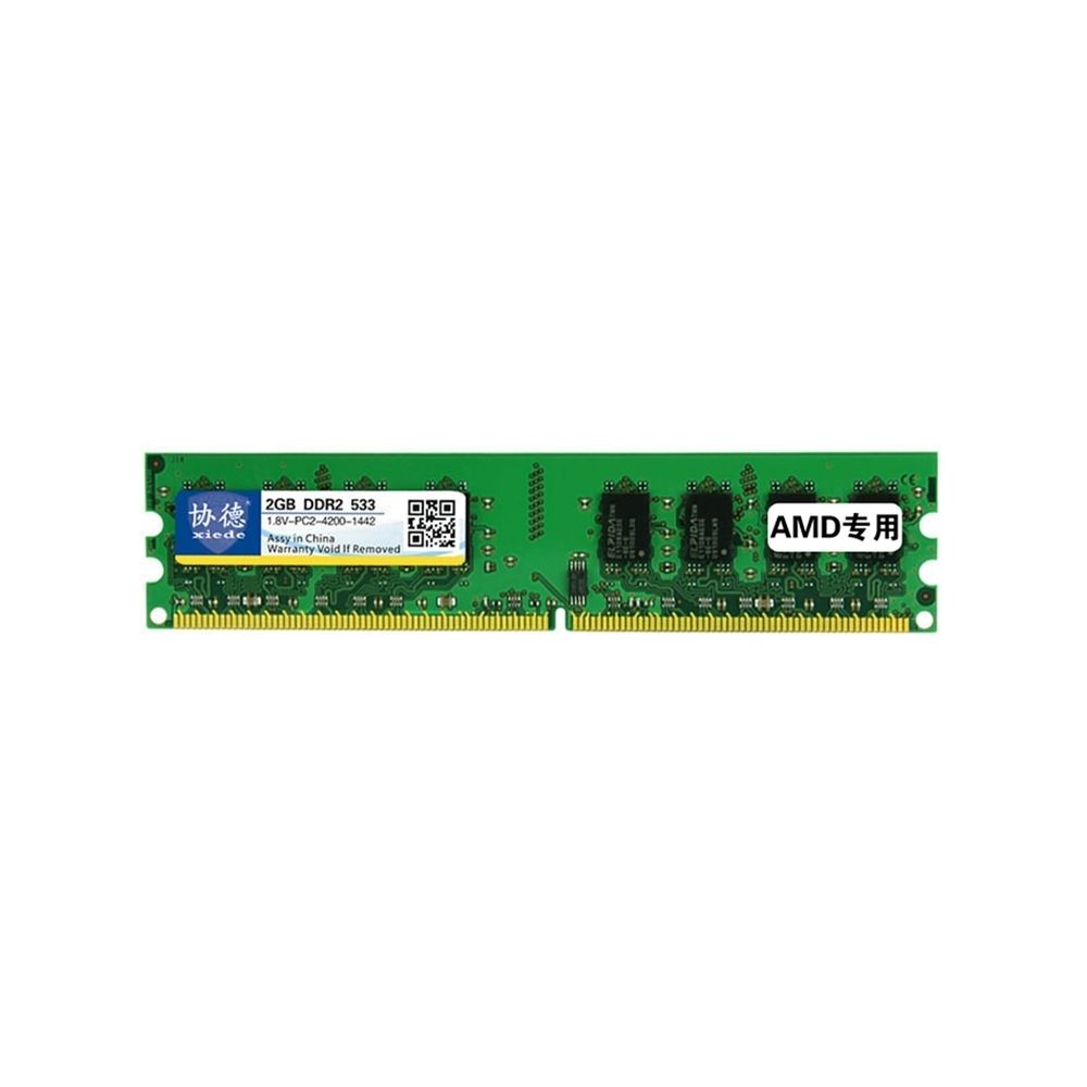 Wewoo - Mémoire vive RAM DDR2 533 MHz, 2 Go, module général de AMD spéciale pour PC bureau - RAM PC Fixe