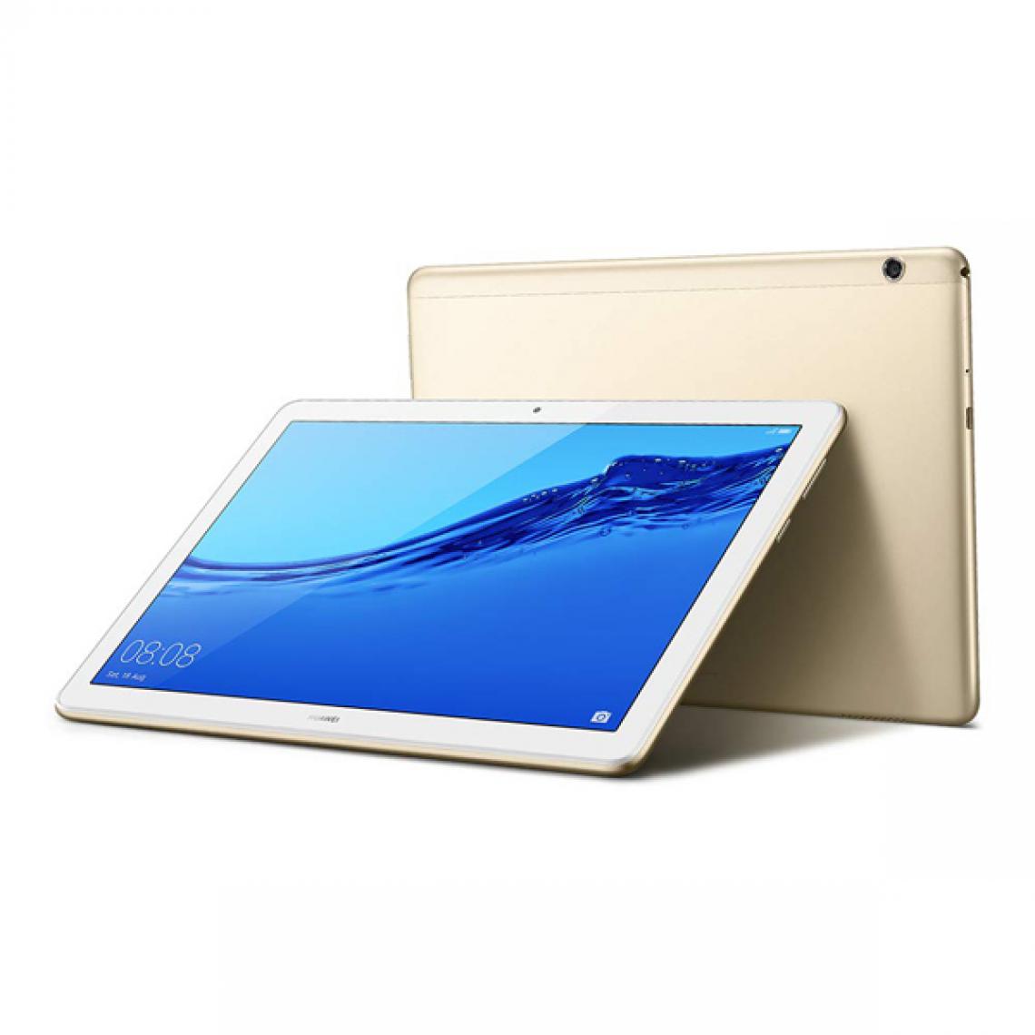 Huawei - Huawei MediaPad T5 10" WIFI 3Go/32Go Or Champagne - Tablette Android
