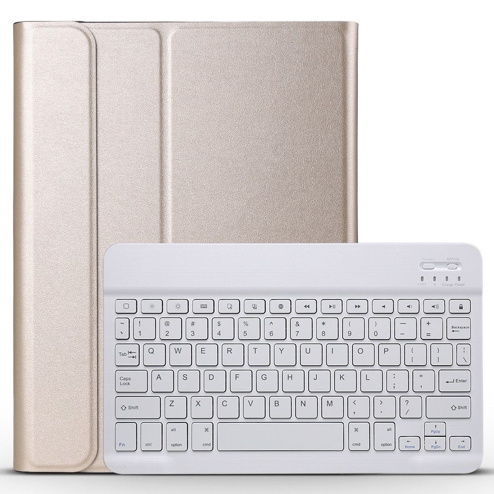 Wewoo - Étui cuir A11 Bluetooth 3.0 ultra-fin pour clavier ABS ultra-mince iPad Pro 11 pouces 2018 €avec support Or - Clavier