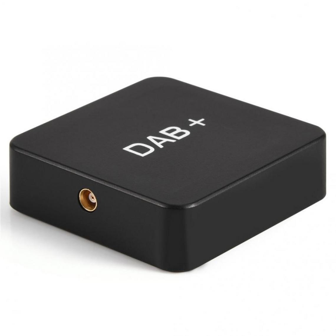 Universal - Adaptateur pour récepteur radio DAB DAB + Box Récepteur radio numérique avec antenne(Le noir) - Radio