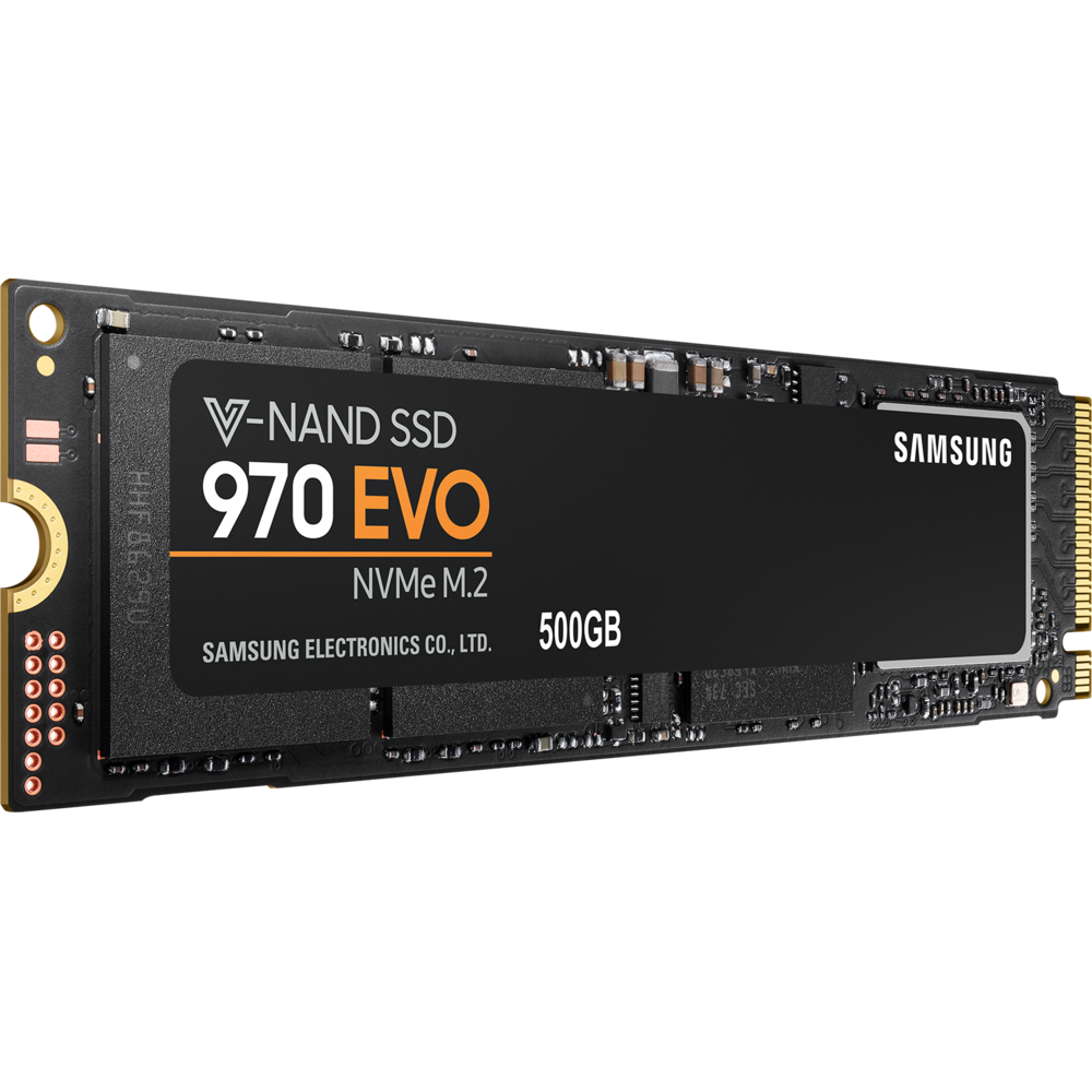 Samsung - 970 EVO 500 Go M.2 PCIe NVMe - SSD Interne