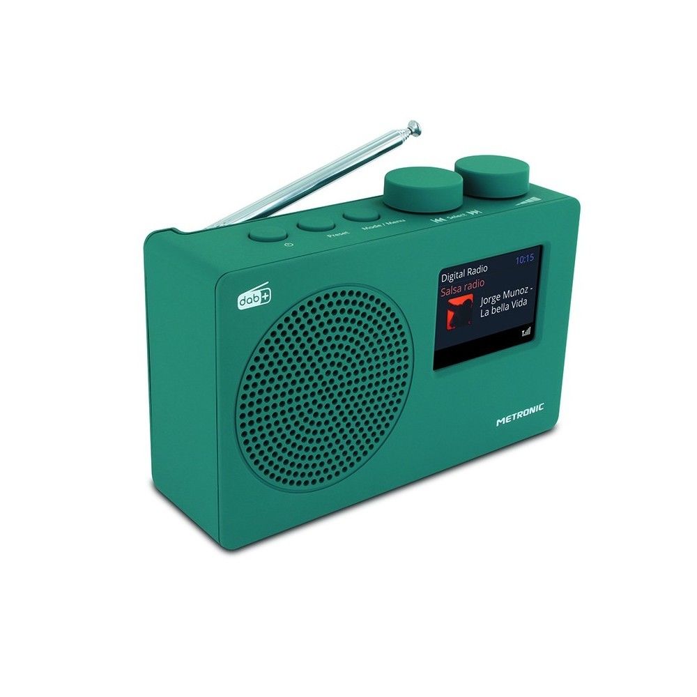 Metronic - METRONICRadio numérique DAB+ et FM RDS avec écran couleur - bleu477253 - Radio