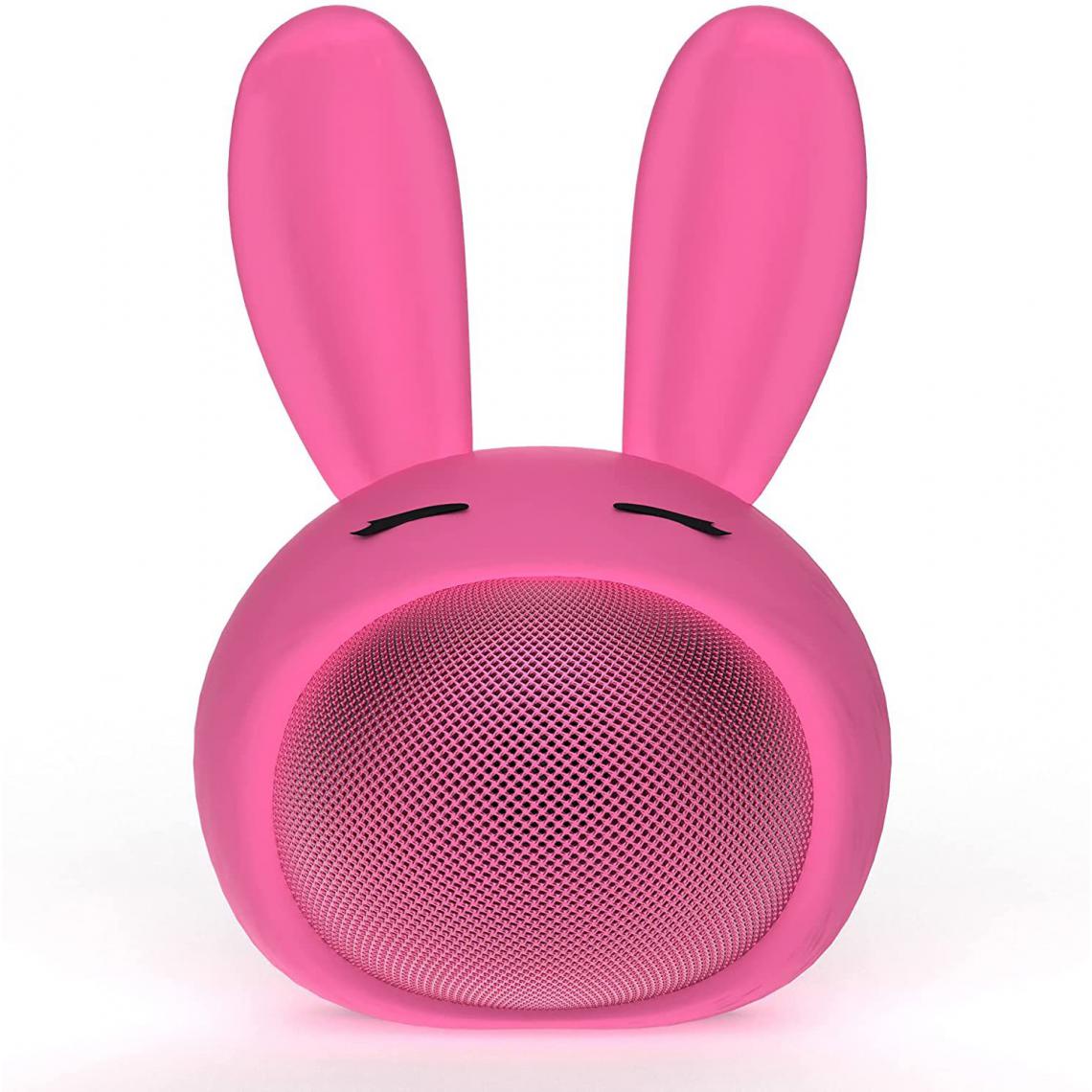 Chrono - Haut-parleur Bluetooth mignon | kit mains libres amusant et puissant | étanche,Rose - Enceintes Hifi