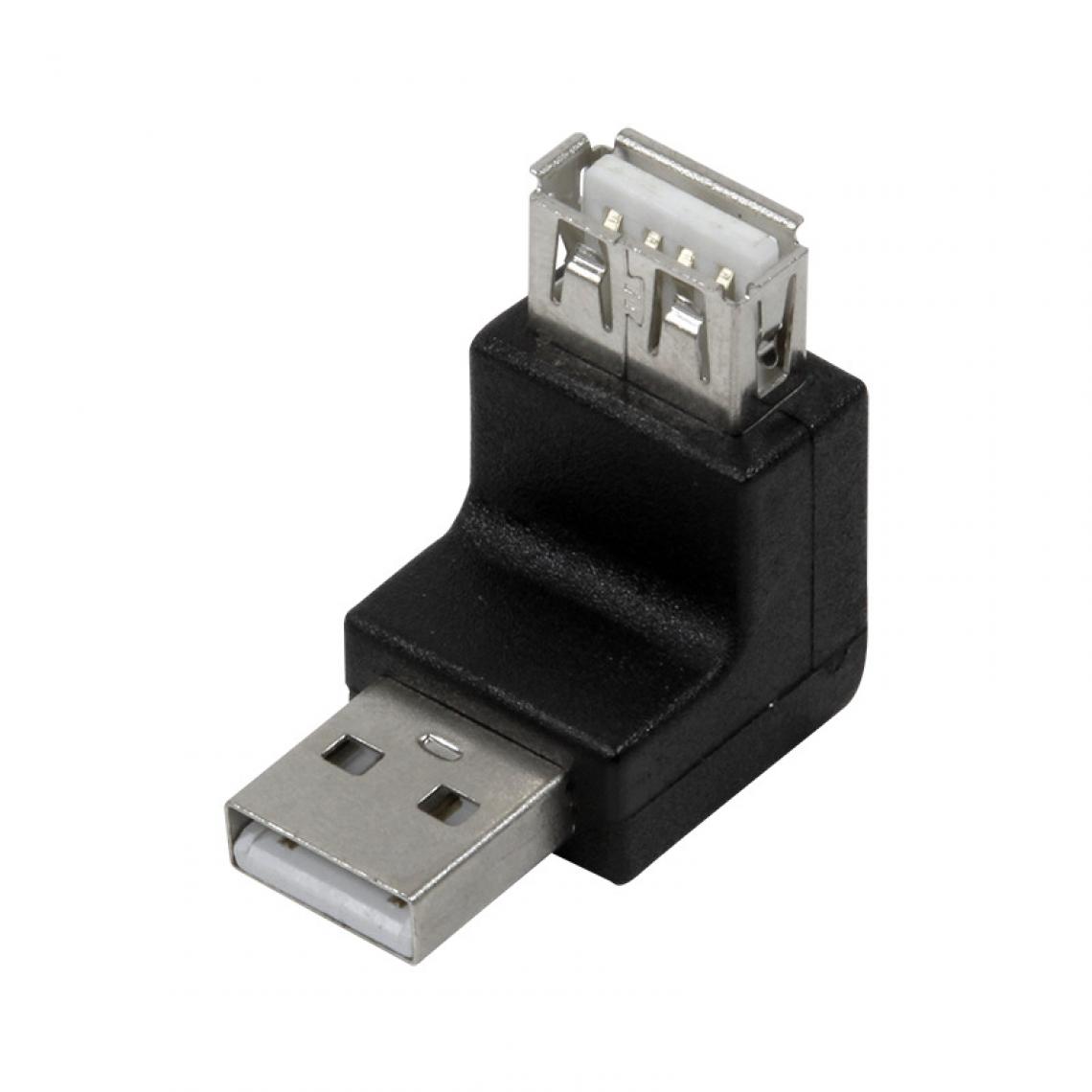 Logilink - LogiLink Adaptateur USB 2.0, USB-A mâle- femelle, 270 degrés () - Hub