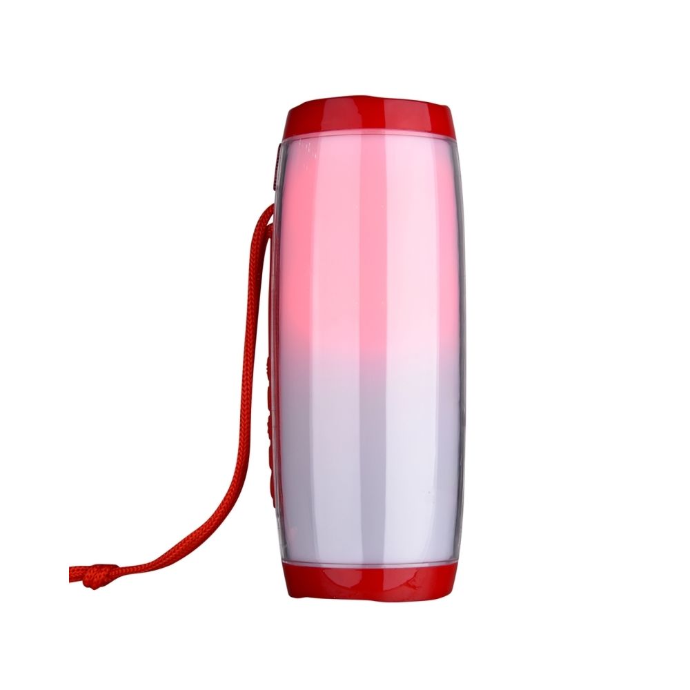 Wewoo - Mini enceinte Bluetooth 4.2 haut-parleur portable sans fil avec lumières colorées mélodies (rouge) - Enceintes Hifi