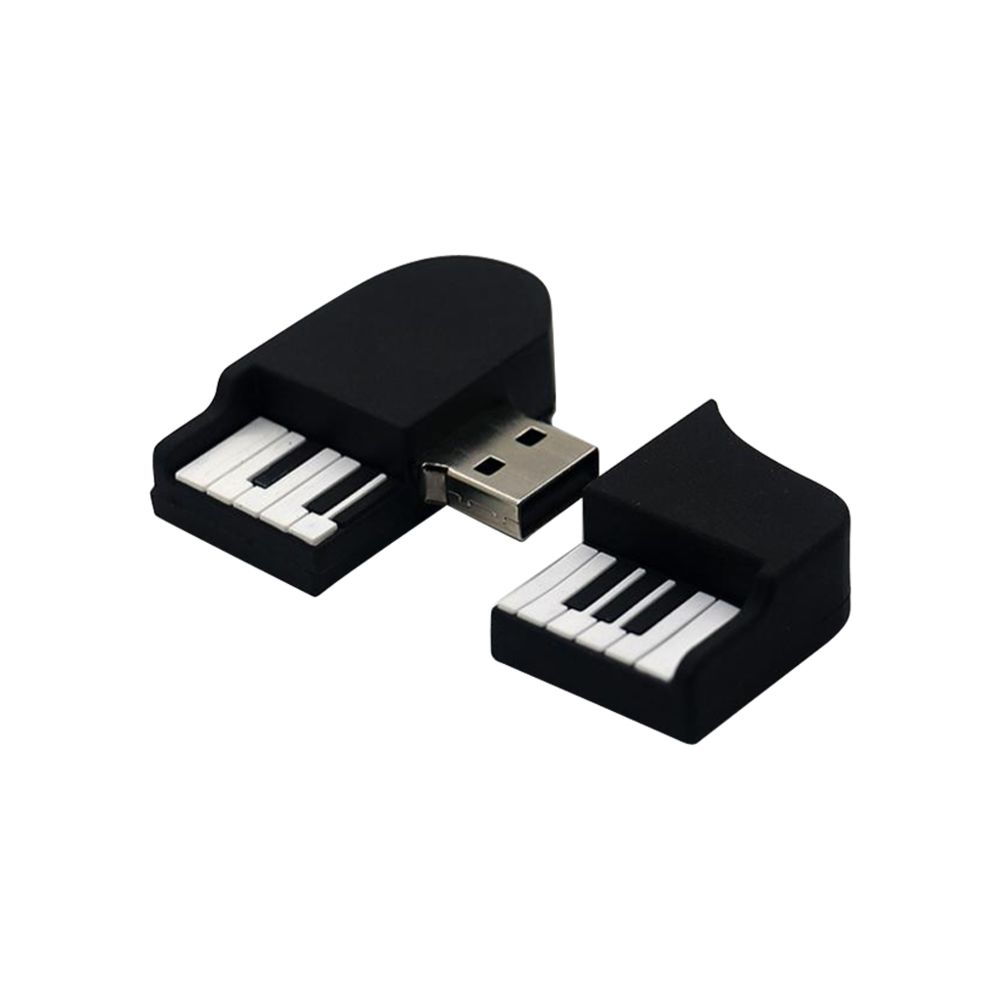 marque generique - Modèle de piano usb 2.0 lecteur de mémoire flash lecteur de stockage thumb u disk pour ordinateur 64g - Clés USB