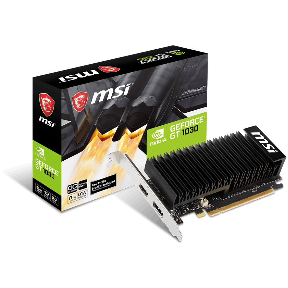 Msi - GeForce GT 1030 - Carte Graphique NVIDIA