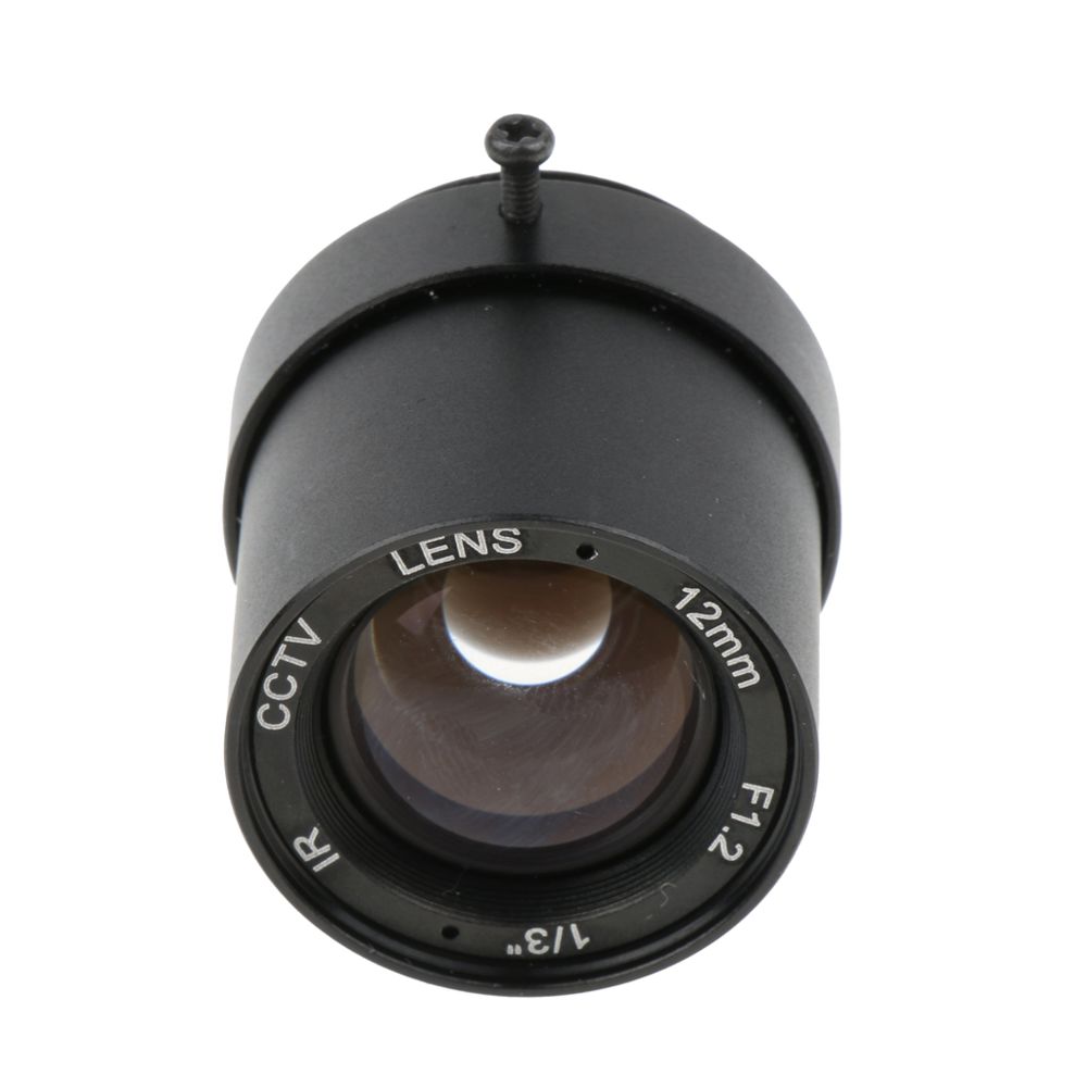 marque generique - Objectif CCTV à Iris Fixe 12mm - Objectif Photo