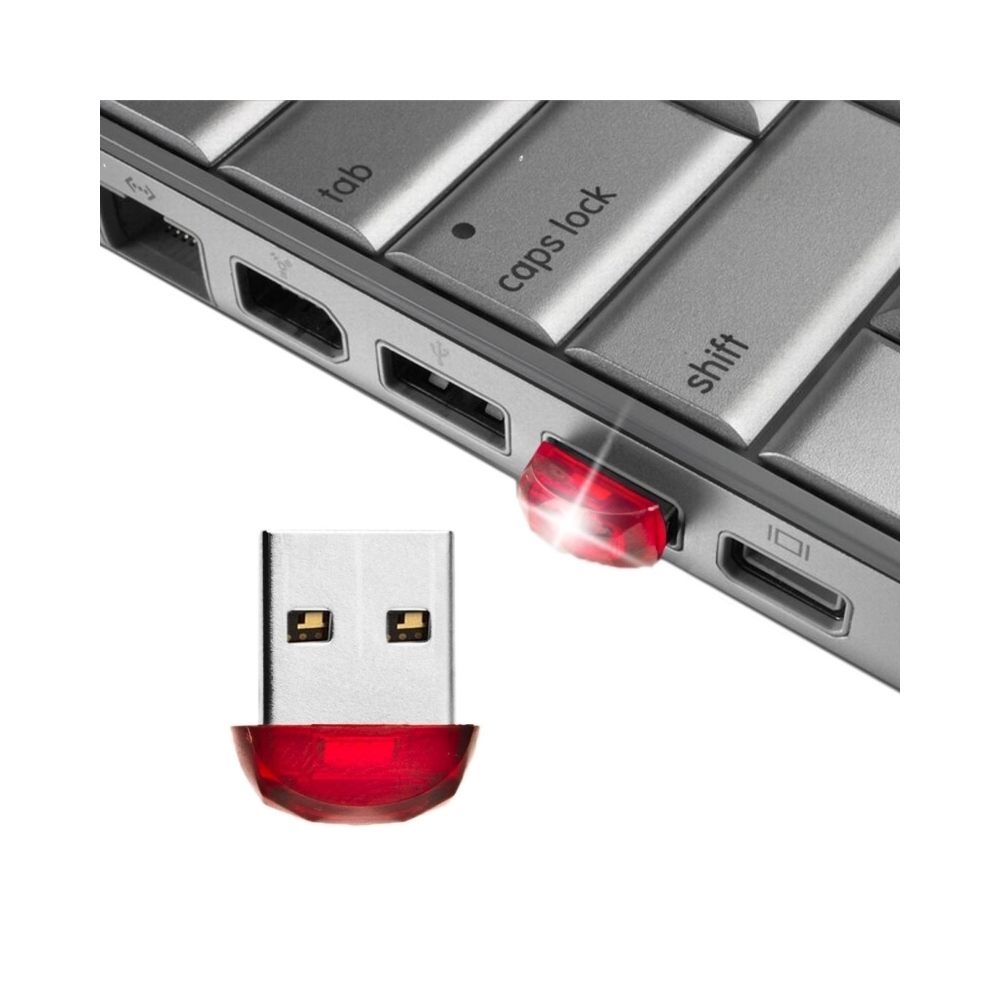 Wewoo - Clé USB rouge pour PC et ordinateur portable Diamond Cut Style 32 Go Mini lecteur flash USB - Clés USB