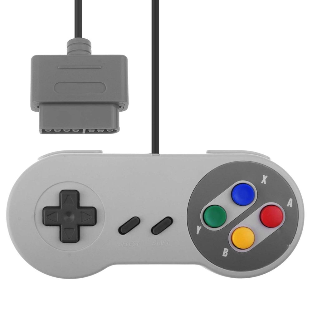 Cabling - CABLING® Controleur Joypad Filaire Console Jeux Vidéo Pour Nintendo SNES - Joystick