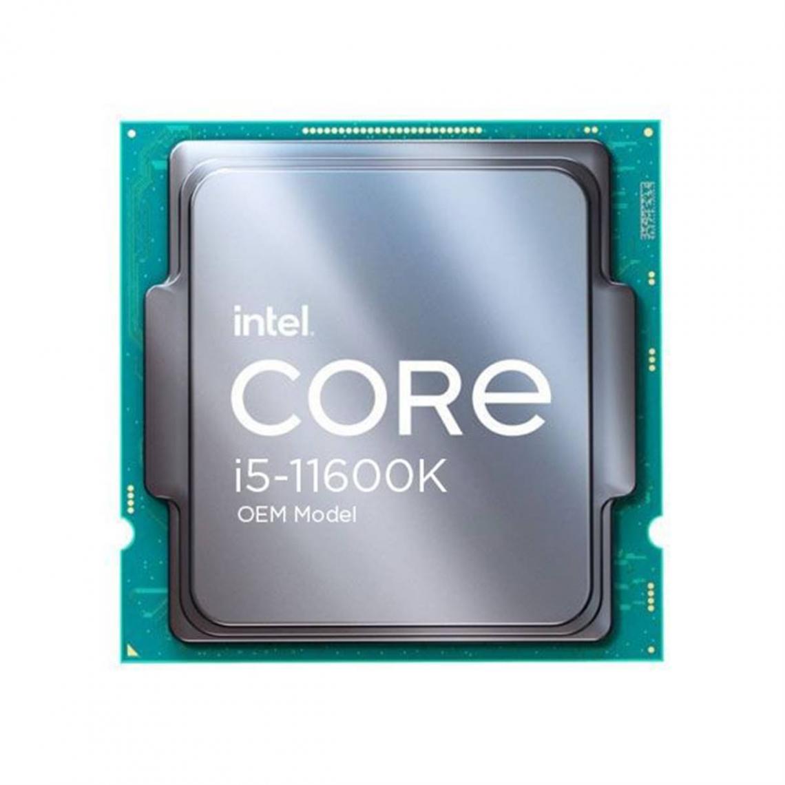 Intel - INTEL Processeur socket 1200 Core I5 11600K (6x 3.9GHz/4.90GHz) version bulk - Processeur INTEL
