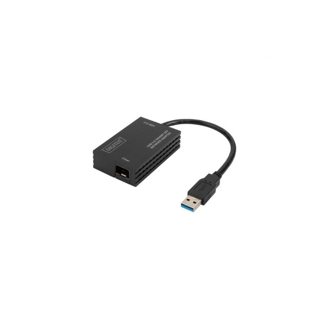Digitus - DIGITUS Adaptateur réseau SFP Gigabit USB 3.0 () - Hub