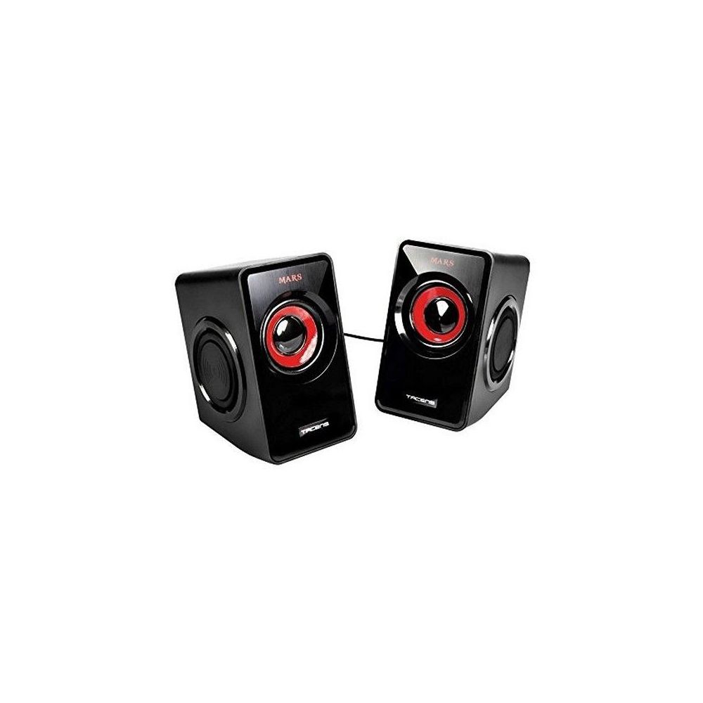 Tacens - Haut-parleurs pour jeu Tacens MS1 MS1 Noir Rouge - Microphone PC