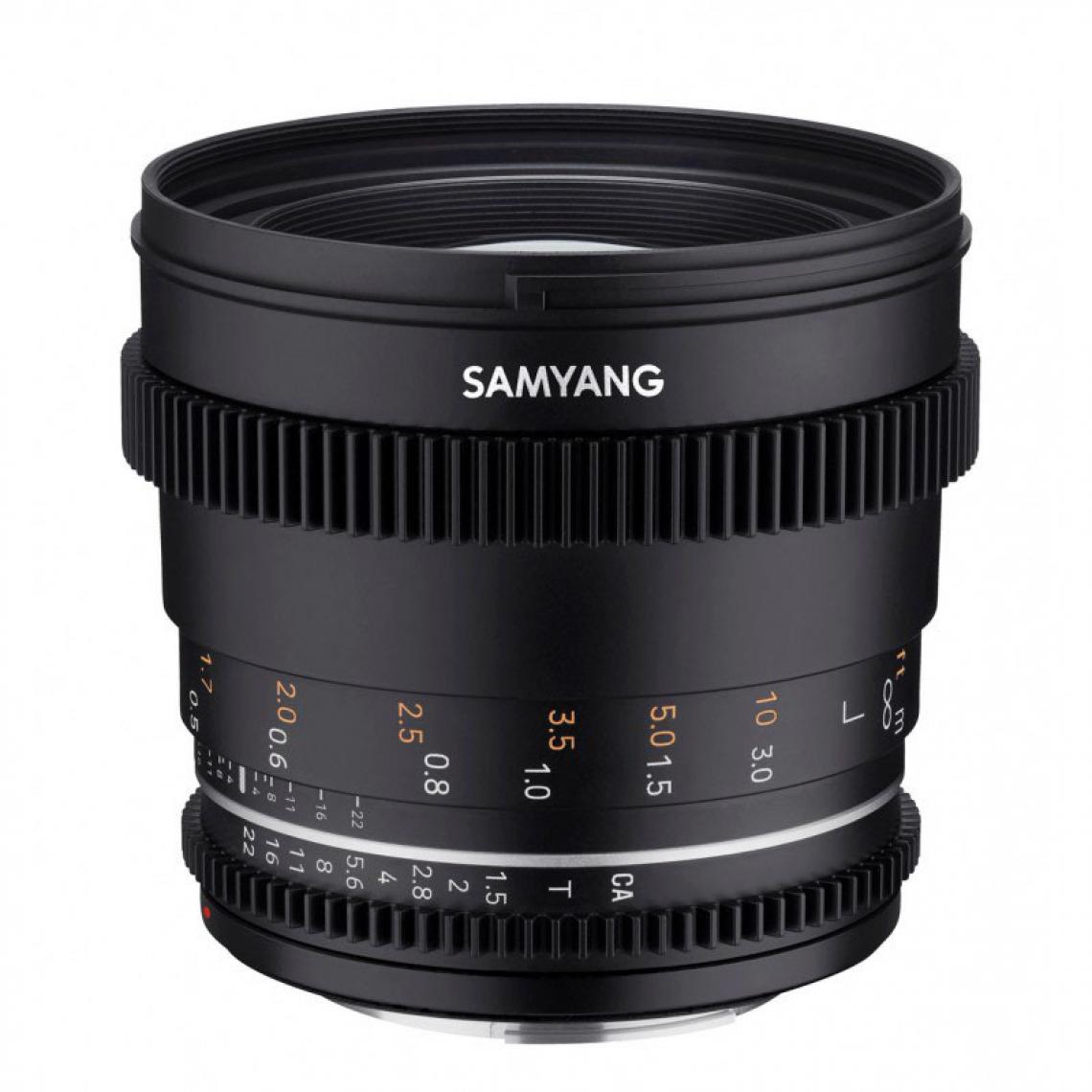 Samyang - SAMYANG Objectif vidéo VDSLR 50mm T1.5 MK2 Canon EF - Objectif Photo