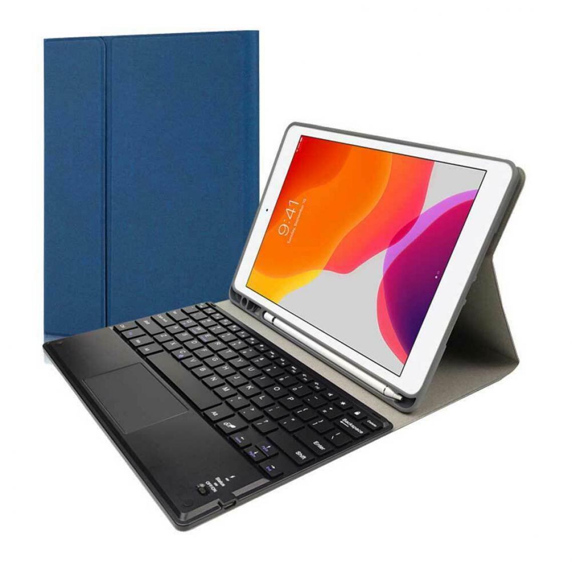 Ykcloud - Flip Cover et clavier sans fil Ykcloud RK102C Bluetooth pour 2019iPad10.2/iPad Air 10.5/iPad Pro10.5 - Clavier