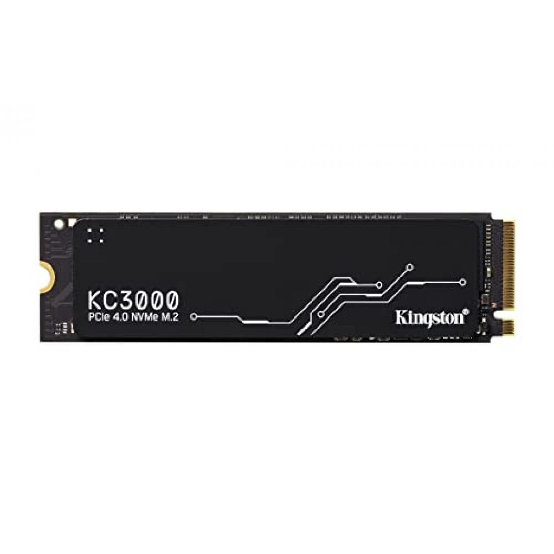 Kingston - KC3000 1024Go M.2 PCIe KC3000 1024Go PCIe 4.0 NVMe M.2 SSD - SSD Interne
