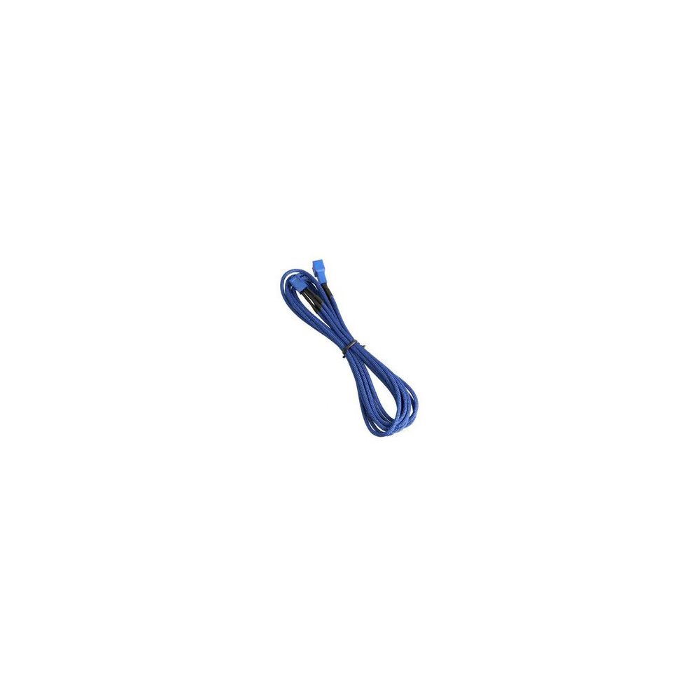 Bitfenix - Câble rallonge Alchemy 3-Pin - 90 cm - gaines Bleu/Bleu - Câble tuning PC