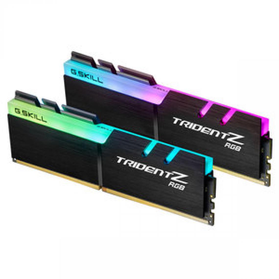 Gskill - Trident Z RGB 16 Go (2x 8 Go) DDR4 3000 MHz CL16 - RAM PC Fixe