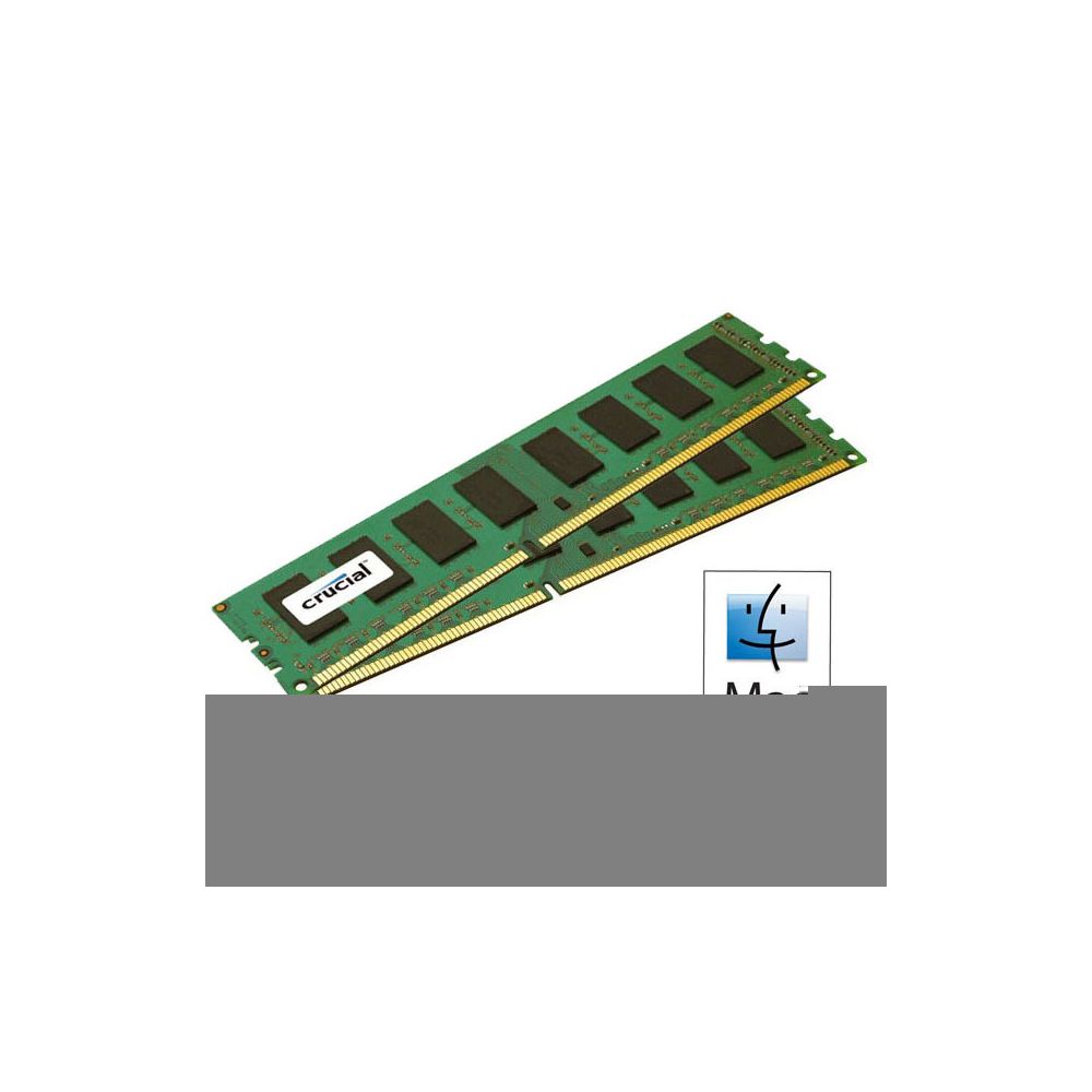 Crucial - CRUCIAL 32 Go (2 x 16 Go) DDR3 1866 MHz ECC CL13 - RAM PC Fixe