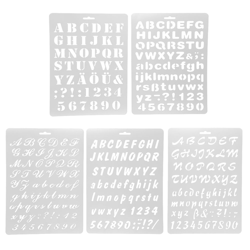 marque generique - 5 Pièces Multifonctionnel En Plastique Dessin Dessin Dessin Artisanat 1 - Tablette Graphique