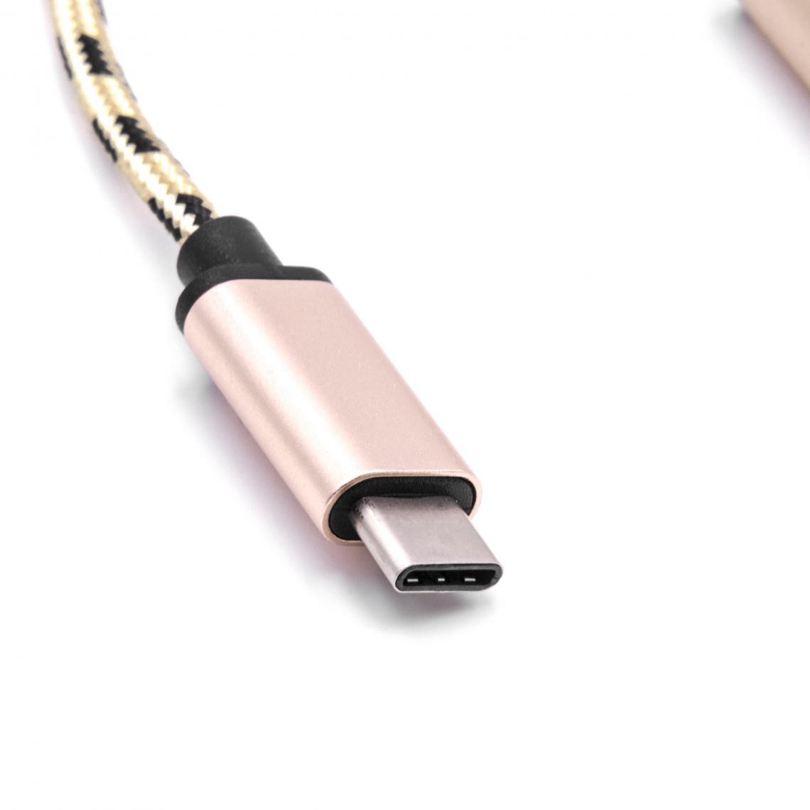 Vhbw - vhbw câble adaptateur USB type C sur USB 2.0 pour Oneplus 3, 3T, 5, 5T, 6 - Accessoires alimentation